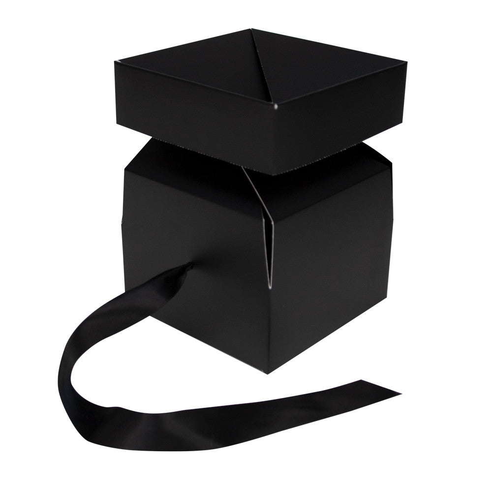 Pop-up boxes 12,5x12,5x10,5cm Black (100 pcs) [FP-POP001]