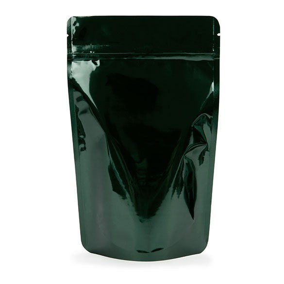 Stand Up Pouches Green 13x7x20.5cm | 113 grams (100 pieces) [ZBGM3HG]