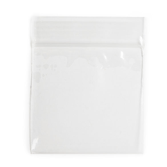 Grip Seal Bags 5x5cm Crystal Clear PP 50 micron (100 pieces) [ZC22]
