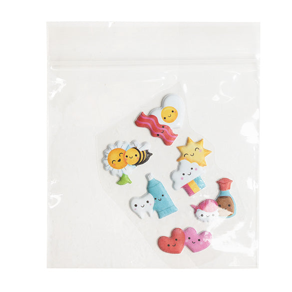 Grip Seal Bags 7.5x7.5 Crystal Clear PP 50 micron (100 pieces) [ZC33]