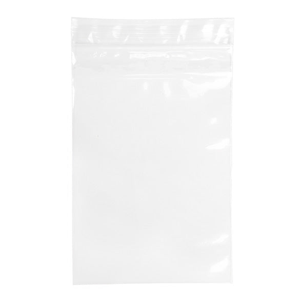 Grip Seal Bags 10x15cm Crystal Clear PP 50 micron (100 pieces) [ZC46]