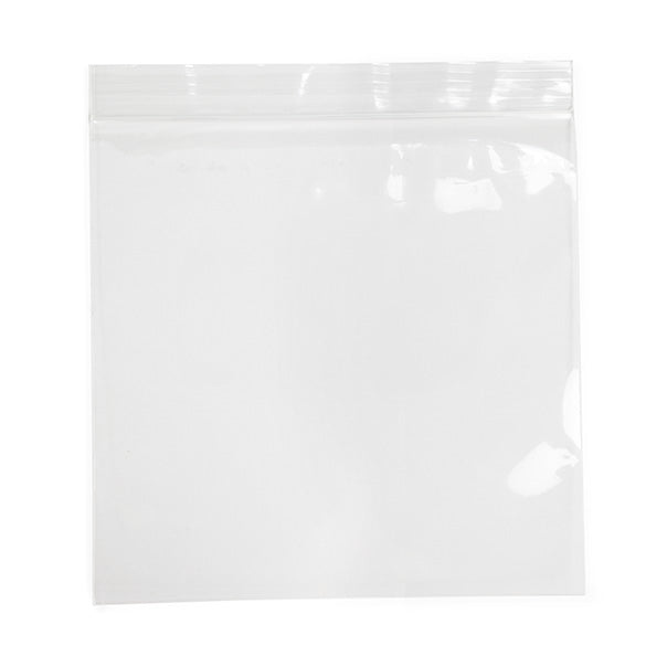 Grip Seal Bags 15x15cm Crystal Clear PP 50 micron (100 pieces) [ZC66]