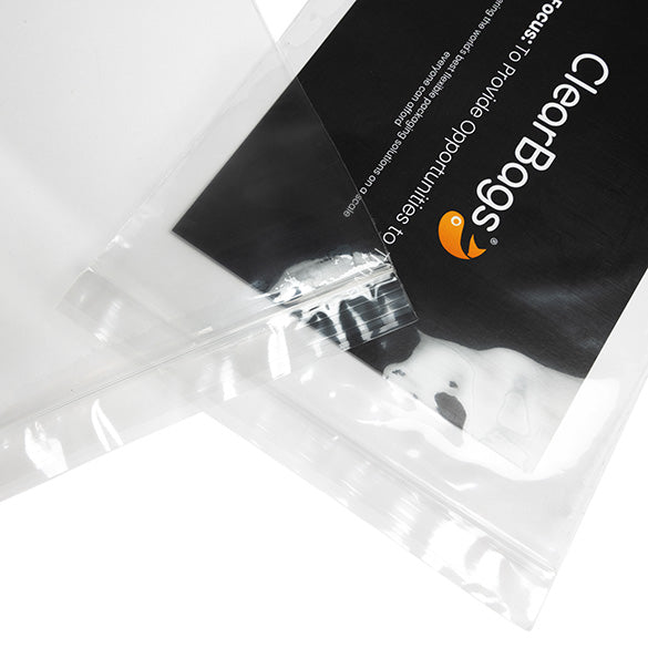 Grip Seal Bags 15x20cm Crystal Clear PP 50 micron (100 pieces) [ZC68]