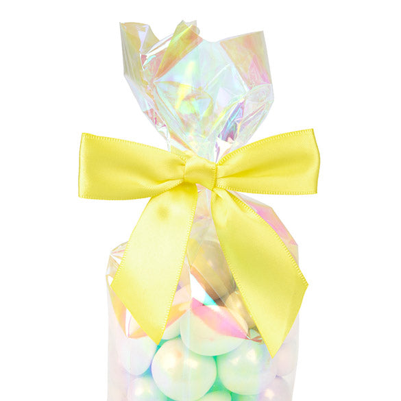 Bows Pre-tied 8,9 cm Yellow (25 pieces) [BOWYW]