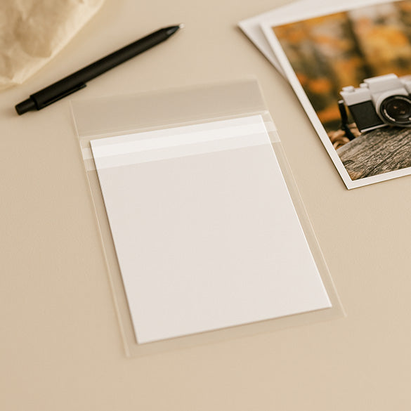 Plastic Bags 13.3x18.1cm Premium with Protective Closure (100 pieces) [PR75S]