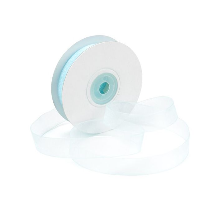Ribbon Mono light Blue 1.5cm x 23 meter (1 pc) [RIBLBL]