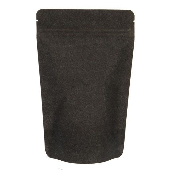 Stand Up Pouches Rice Paper Black 13x8x20.5cm | 113 grams (100 pieces) [ZBGR3SB]