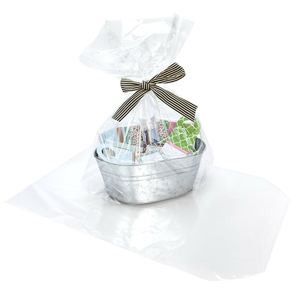 Plastic Bags with round Bottom for Baskets 45.7x61cm (100 pieces) [RB1824]