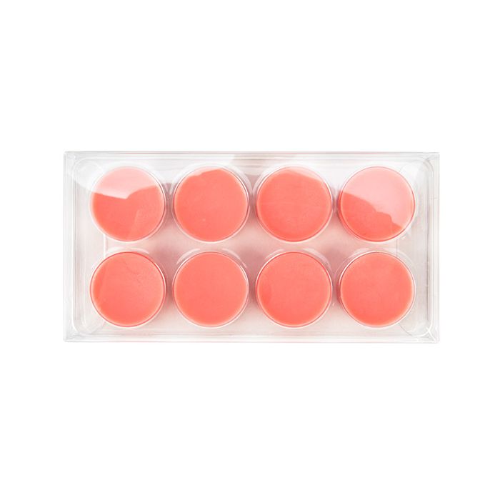 Clear Artisan Candy Box Set, Round Insert 7x2.1x13.8 cm (25 pieces) [CNDYR272]