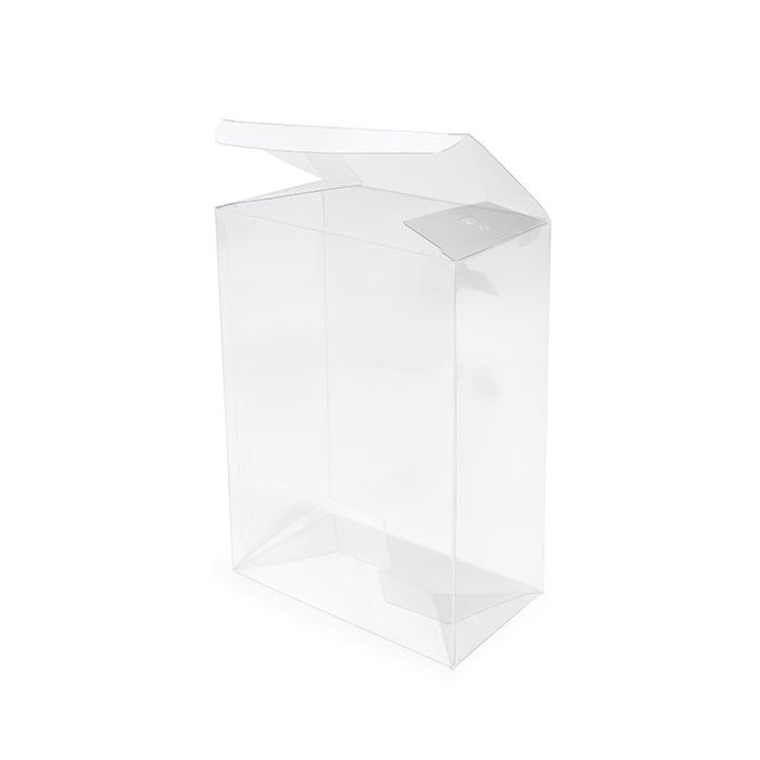 rPET Crystal Clear Pop & Lock Box 13.7x7.6x18.7 cm (25 pieces) [PLB67R]