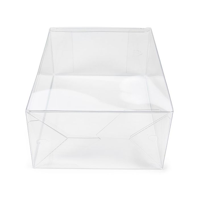 rPET Crystal Clear Pop & Lock Box 13.7x7.6x18.7 cm (25 pieces) [PLB67R]