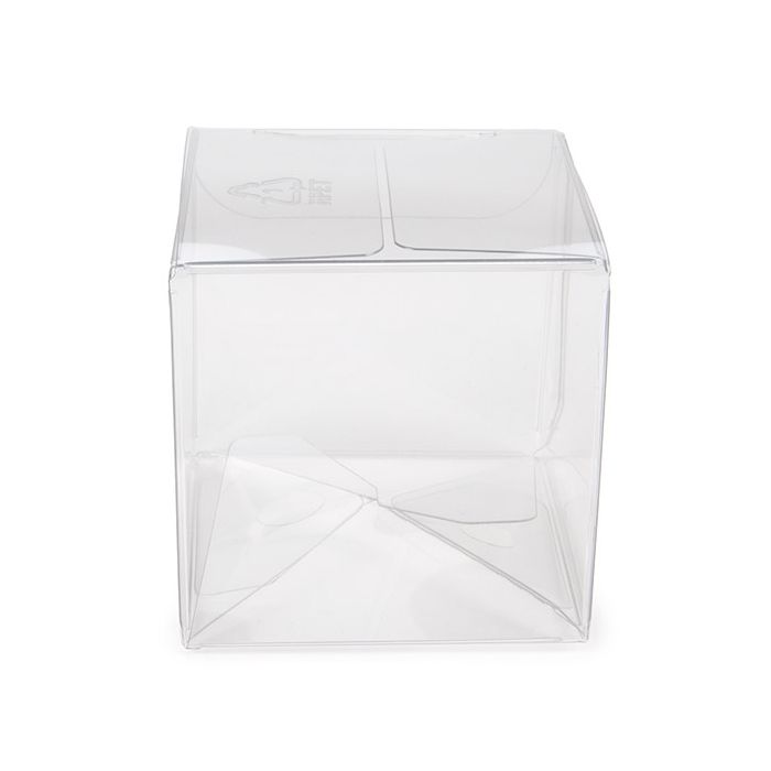 rPET Crystal Clear Pop & Lock Box 5.1x5.1x5.1 cm (25 pieces) [PLB104R]