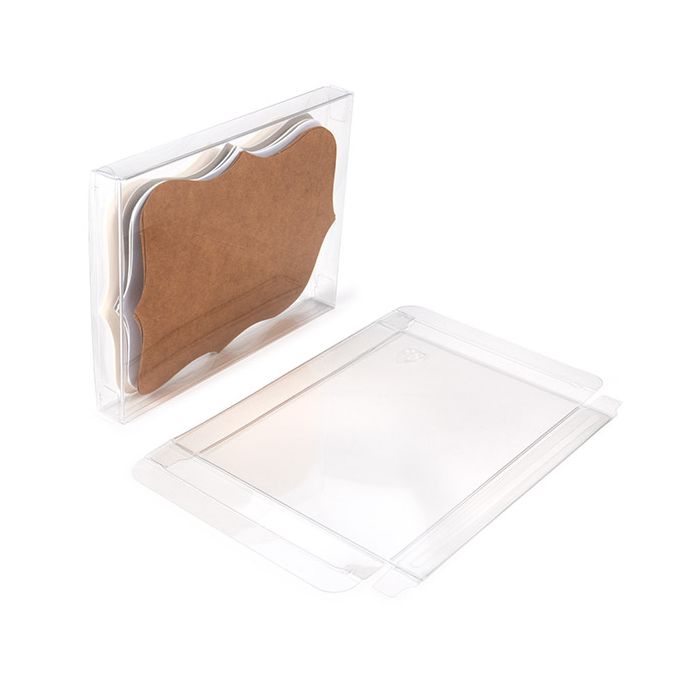 rPET Crystal Clear Box 11.4x1.6x14.9 cm (25 pieces) [FB3R]