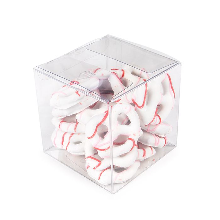 rPET Crystal Clear Pop & Lock Box 7.6x7.6x7.6 cm (25 pieces) [PLB58R]