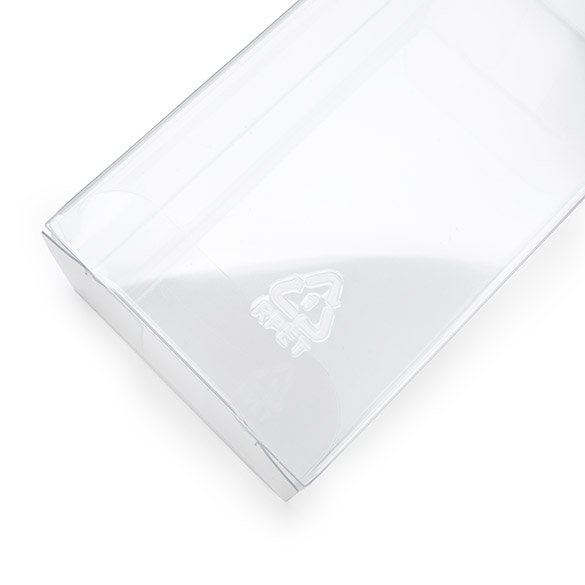 rPET Crystal Clear Box 5,4x3,5x10,8cm (25 pcs) [FB195R]