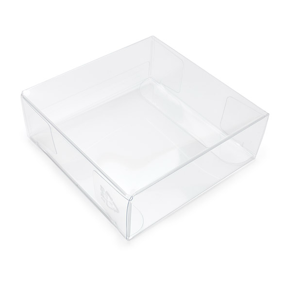 rPET Crystal Clear Box 8,3x2,9x8,3cm (25 pcs) [FB86R]