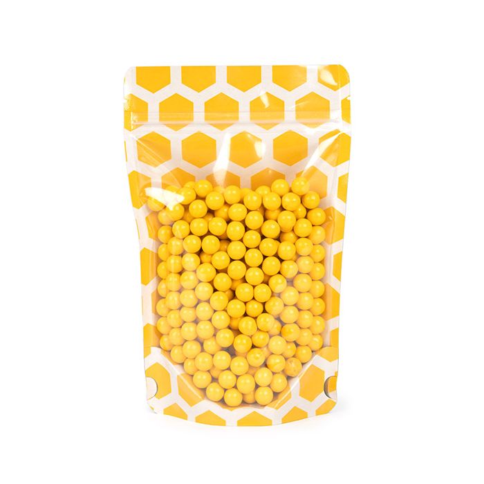 Stand Up Pouches Honeycomb 13x7.9x20.6 cm (25 pieces) [ZBGSW3HC]