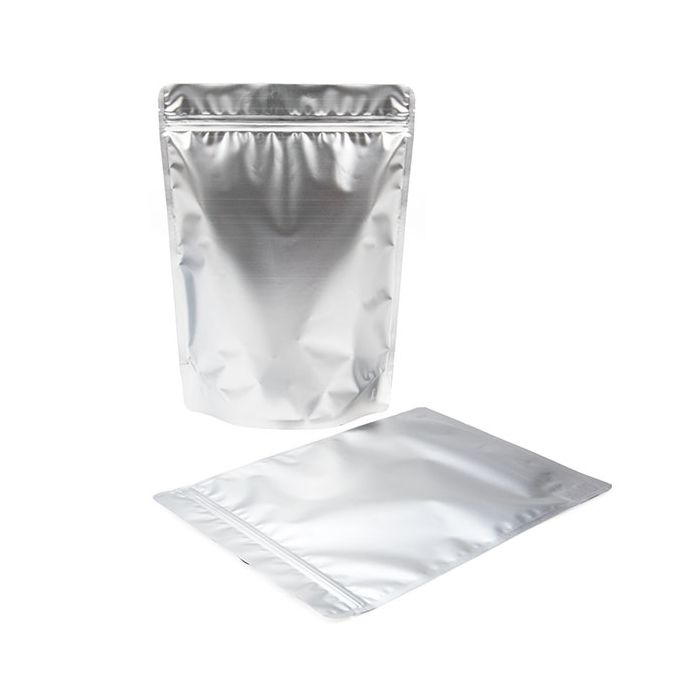 Stand Up Pouches Silver 21x9x29cm | 510 grams (100 pieces) [ZBGM5S]