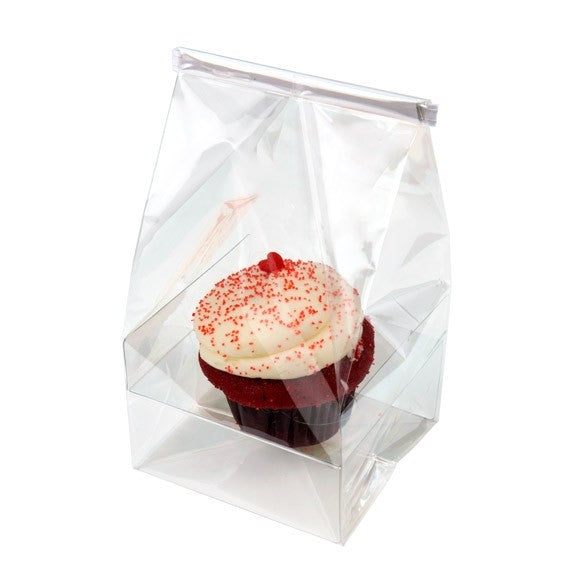 Bags Set for 1 Cupcake 10.2x10.2x22.9cm (100 pieces) [CBG1XL]