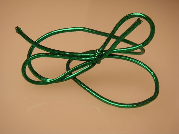 Decorative Loops Metallic Green 25.5cm (50 pieces) [10MGR]