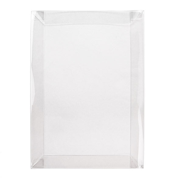 Lid Foldable and crystal Clear 13.8x1.6x19.2cm (25 pieces) [BT1]