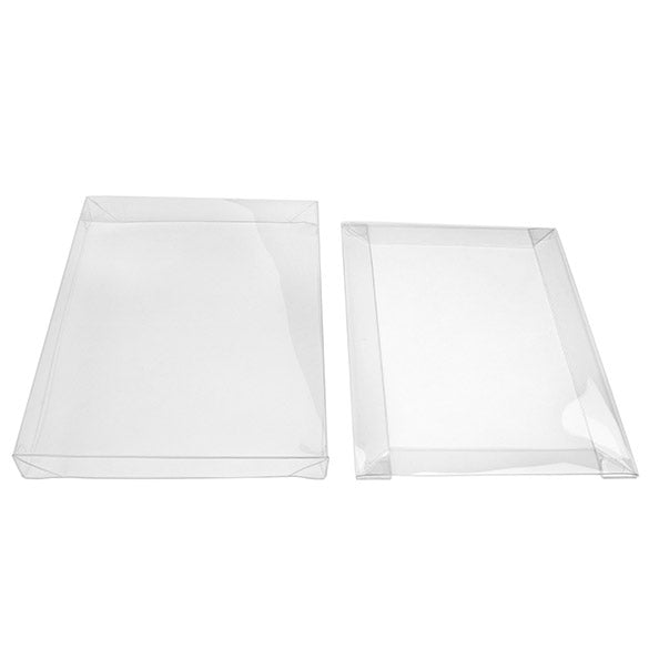 Lid Foldable and crystal Clear 12.5x1.6x17.3cm (25 pieces) [BT2]