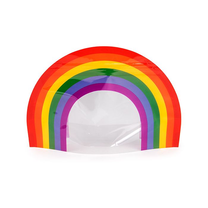 Stand Up Pouches Rainbow Shaped 20,3x7,6x12,7 cm (25 pieces) [SP3RZ]