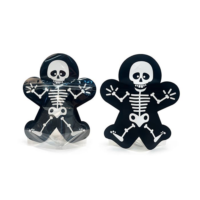Skeleton Shaped Pouch 16.7x7.6x20.6 cm (25 pieces) [SP7SKZ]