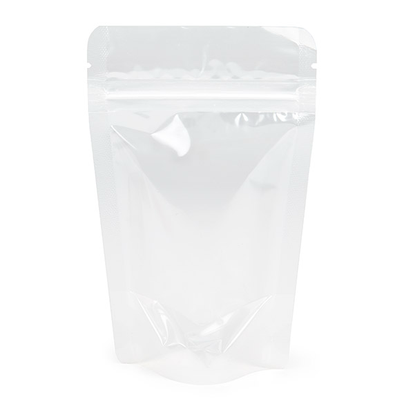 Stand Up Pouches Transparent 9.5x5.7x15.7cm | 57 grams (100 pieces) [ZBG35]