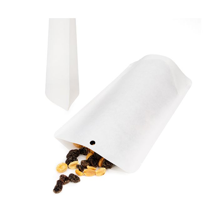 Stand Up Pouch Kraft White Eco-fiendly 13x7,9x20,6 cm (100 pieces) [SUPEK3W]