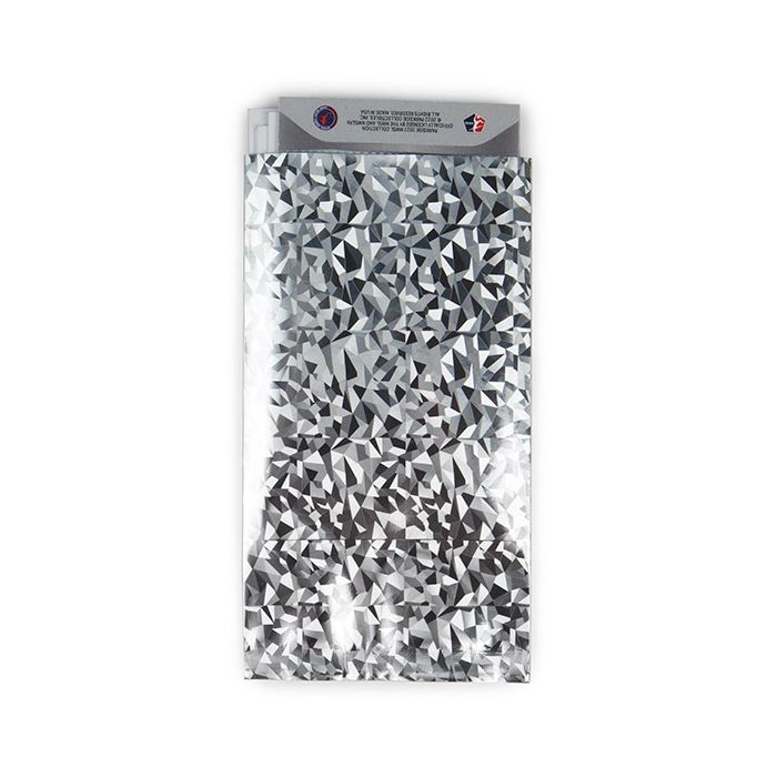 Flat Heat Seal Bags Holographic Ice Flat 7,6x14 cm (25 pieces) [SVP35HHI]