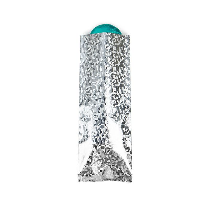 Flat Heat Seal Bags Holographic Ice 7,6x20,3 cm (25 pieces) [SVP38HI]