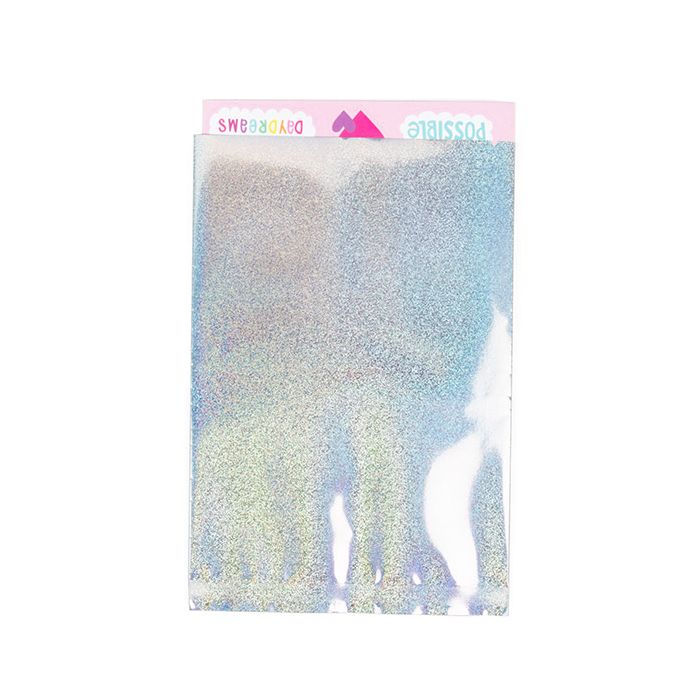Flat Heat Seal Bags Glitter Holographic 10,2x15,2 cm (25 pieces) [SVP46HG]