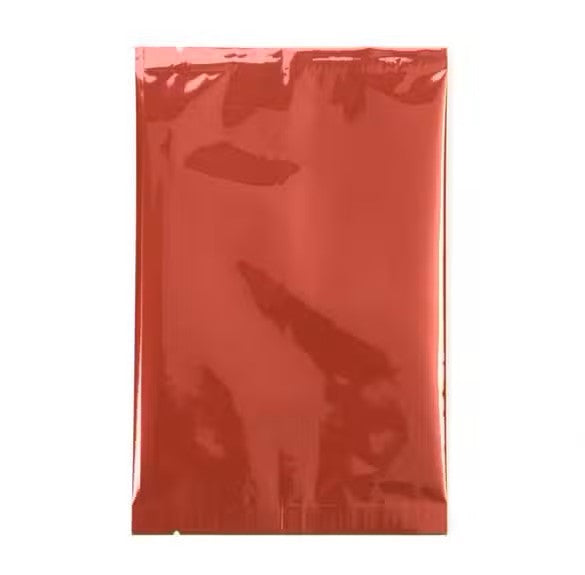 Plastic Bags Red 10.2x15.2cm Metallised and Sealable (100 pieces) [SVP46R]