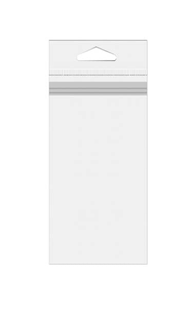 Headerbags 5.1x20.3cm for Top loading of contents (500 pieces) [J4T]