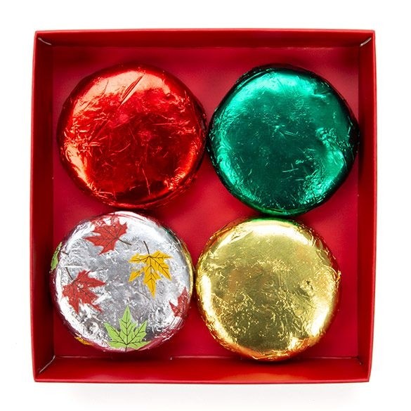 Red Kraft Gift Boxes Bottom 10.5x2.5x10.8cm (25 pieces) [RD99]