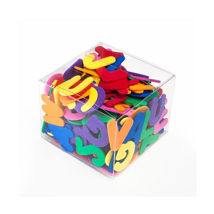 Plastic Gift Boxes 10.2x10.2x7.6cm Crystal Clear (50 pieces) [VB303]