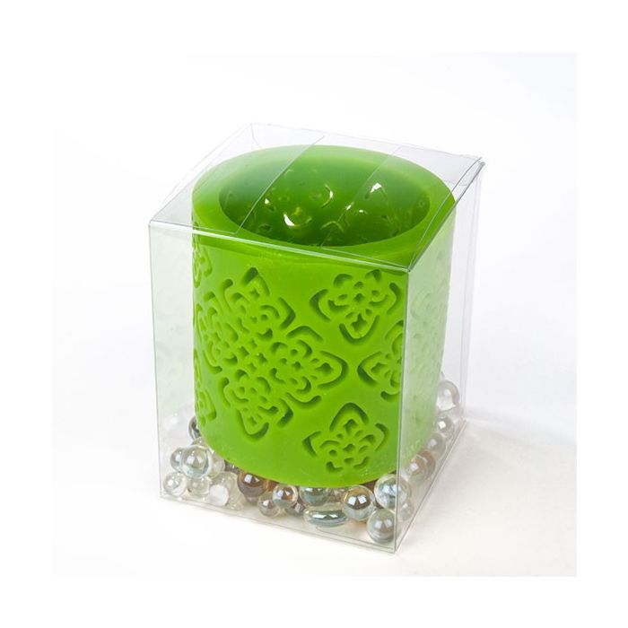 Plastic Gift Boxes 10.2x10.2x12.7cm Crystal Clear (50 pieces) [VB304]