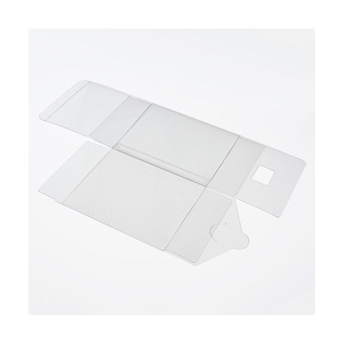 Plastic Gift Boxes 10.2x10.2x12.7cm Crystal Clear (50 pieces) [VB304]