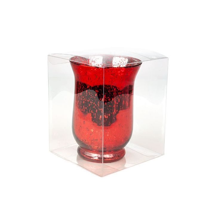 Plastic Gift Boxes 12.7x12.7x15.2cm Crystal Clear (50 pieces) [VB309]