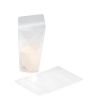 Stand Up Pouches clear "Velcro closure" 13x7,9x20,6 cm (100 pieces) [VBG3]