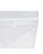 Stand Up Pouches clear "Velcro closure" 21x8,9x29,2 cm (100 pieces) [VBG5]