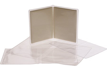 Vinyl Pouches "Wallet style" 19.4x29.5cm (100 pieces) [VINA7]