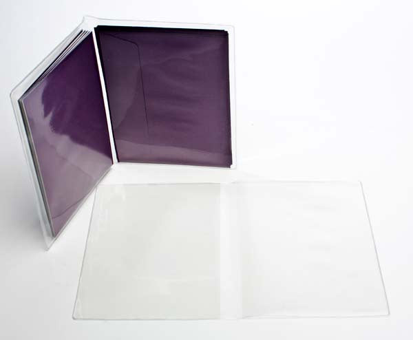 Vinyl Pouches "Wallet style" 17.5x27cm (100 pieces) [VINA6]