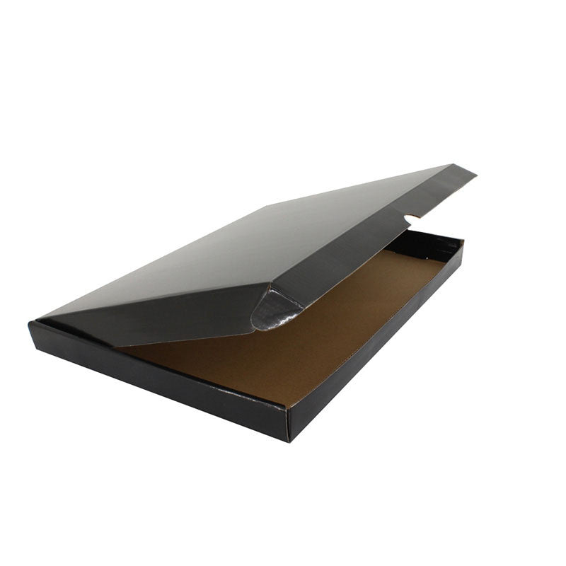 Shipping boxes 38x25x2,9cm Black (100 pcs) [FP-VPD002]