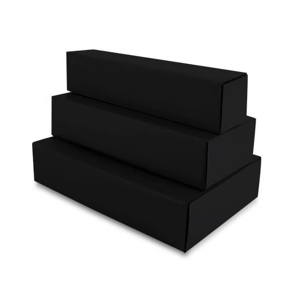 Wine bottle boxes 24x8x36cm Black (30 pcs) [FP-VWL009]