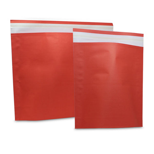 Paper Mailing Bags 30x36+8cm Red (250 pcs) [FP-VZP005]