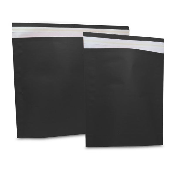 Paper Mailing Bags 48x37+8cm Black (250 pcs) [FP-VZP008]