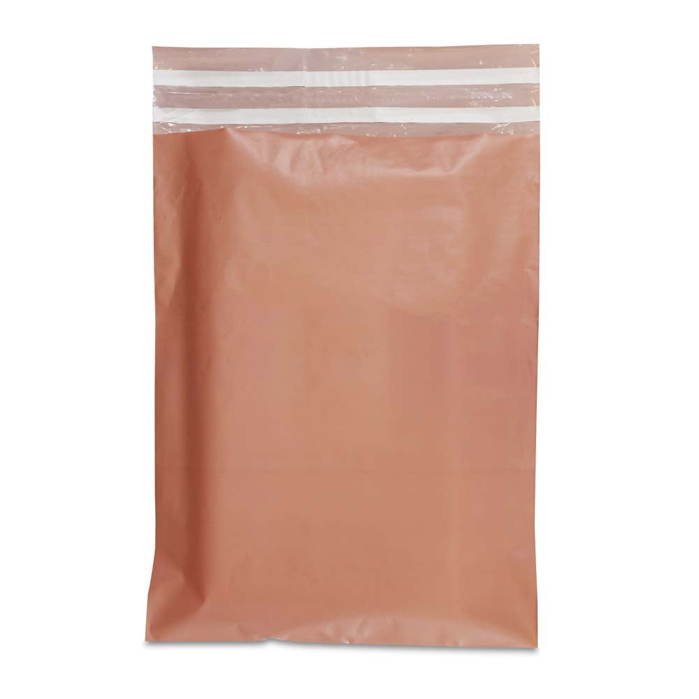 Plastic Mailing Bags 35x45+8cm old pink (250 pcs) [FP-VZQ056]