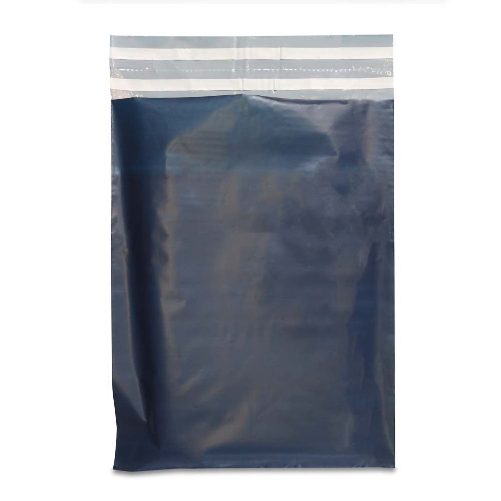 Plastic Mailing Bags 25x35+8cm Dark Blue (250 pcs) [FP-VZQ054]